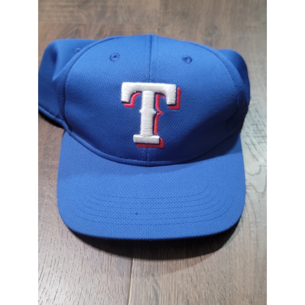 Texas Rangers MLB OC Sports Blue Mesh Adjustable Baseball Cap Hat MLB-350 OSFM